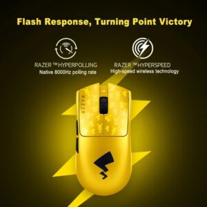Razer Viper V3 Pro Pikachu Wireless Gaming Mouse, Gift Edition 8KHz Polling Rate, 35000 DPI, Third-Generation Optical Mouse Swit - AliExpress 7
