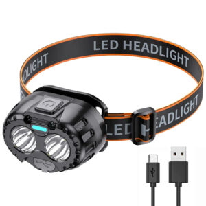 Powerful LED Headlamp IPX4 Waterproof Emergency Head Flashlight XPE LED Headlamp for Outdoor Fishing Camping Hiking