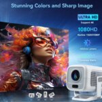 DITONG X3Plus HD projector Native 1080P support 4K WIFI6 BT5.4 Android mini Portable projector led home theater video projector - AliExpress 44