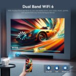 DITONG X3Plus HD projector Native 1080P support 4K WIFI6 BT5.4 Android mini Portable projector led home theater video projector - AliExpress 44