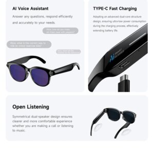 OPPO AI Smart Glasses True 800W Video Camera Multifunctional AI Translation Meeting Minutes Music Control Wifi Transmission 2026 - AliExpress 44
