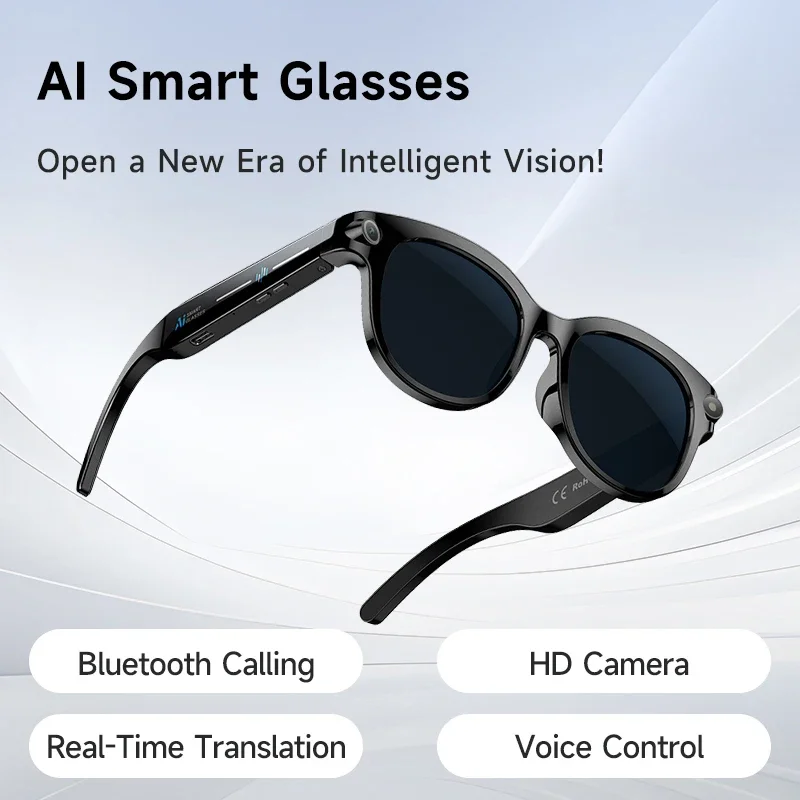 OPPO AI Smart Glasses True 800W Video Camera Multifunctional AI Translation Meeting Minutes Music Control Wifi Transmission 2026 - AliExpress 44