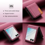 Ultra Thin Business Leather Phone Case For Samsung Galaxy Z Flip7 Flip6 Flip5 4 3 Flip7 FE Wallet Card Slots Magnetic Flip Cover - AliExpress 202192403