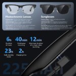 【World premiere】Blackview BV200 Shooting Smart glasses 8MP 4K HD camera Bluetooth Call Voice Assistant AI Translation Glasses - AliExpress 44