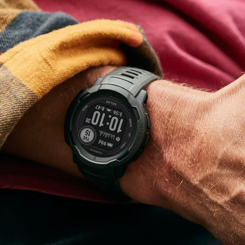 Garmin Instinct 2 powered sports watch, heart rate, blood oxygen, outdoor running smartwatch - AliExpress