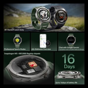 【Ship From AU】Global Version OnePlus Watch 4 Smart Watch LTPO OLED Flexible Display Snapdragon W5 BES2800 Flagship Chipsets Up to 16 Days of Battery Life NFC - AliExpress
