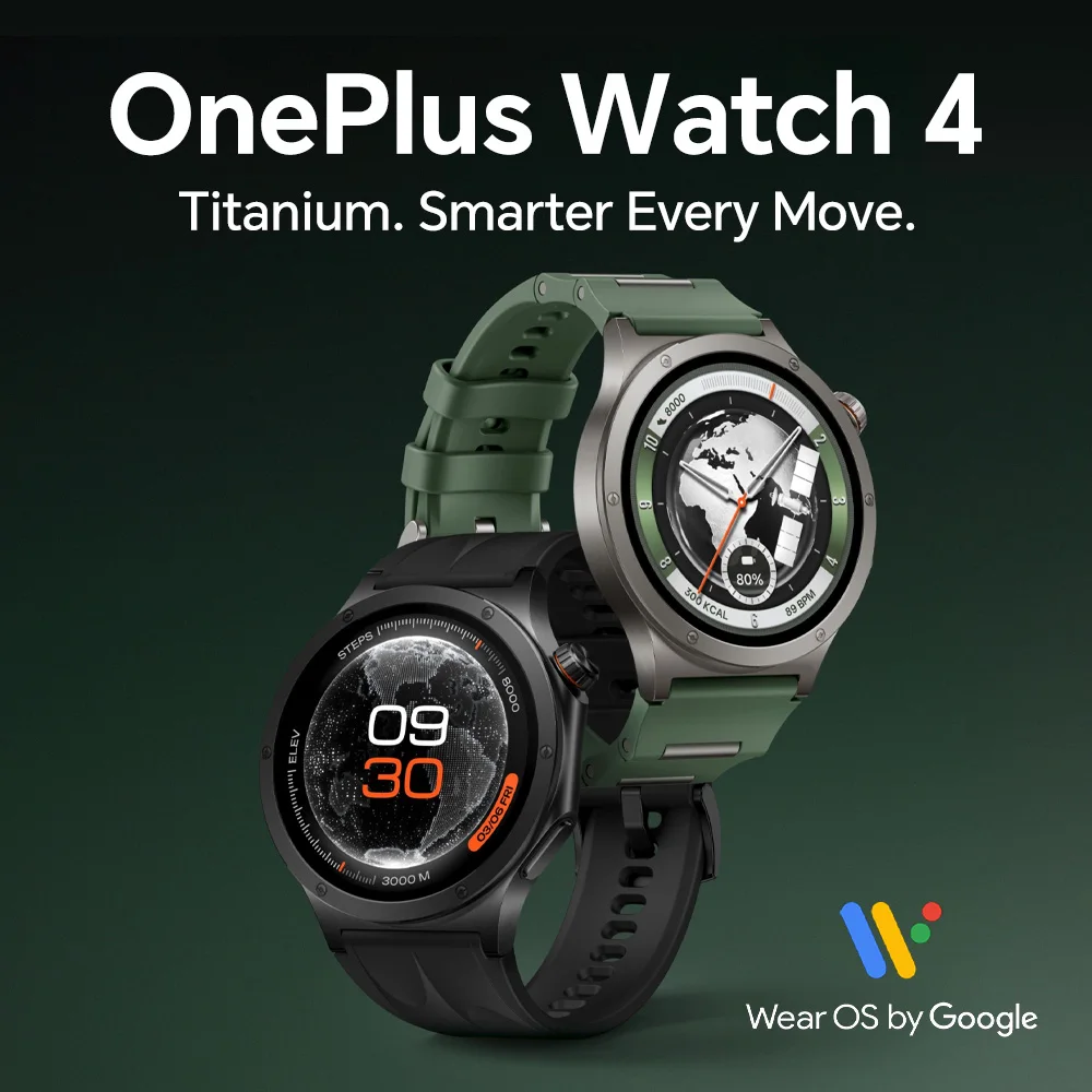 【Ship From AU】Global Version OnePlus Watch 4 Smart Watch LTPO OLED Flexible Display Snapdragon W5 BES2800 Flagship Chipsets Up to 16 Days of Battery Life NFC - AliExpress