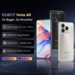 Cubot Note 60 7.2 Android 15 Phone 16GB RAM 7000mAh