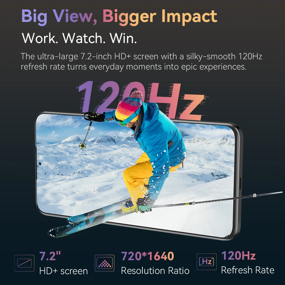 Cubot Note 60 7.2 Android 15 Phone 16GB RAM 7000mAh