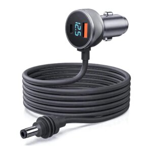 For Starlink Mini 3in1 Digital Display Car Charger To DC Power Cable With USBA+C Interface Car Charging Cable For Starlink Mini