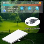 For Starlink Mini 3in1 Digital Display Car Charger To DC Power Cable With USBA+C Interface Car Charging Cable For Starlink Mini