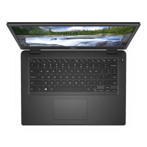 Refurbished Dell Latitude 3400 14 inch laptop, keyboard view from above