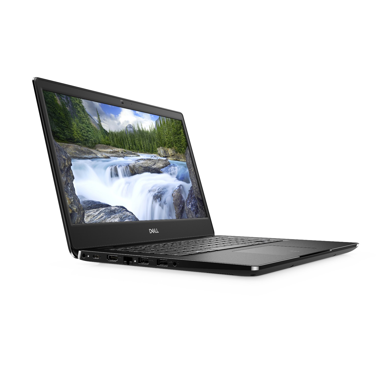 Refurbished Dell Latitude 3400 14 inch laptop, angled front view