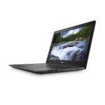 Refurbished Dell Latitude 3590 15.6 inch laptop, angled front view, right ports