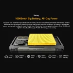 Blackview Oscal Pilot 6 10000mAh battery and fast charging