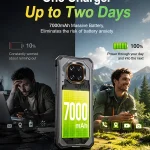 Rugged Smartphone Android 16 Cubot KingKong ES 5, Up to 24GB RAM(12+12GB), 256GB ROM, 6.88
